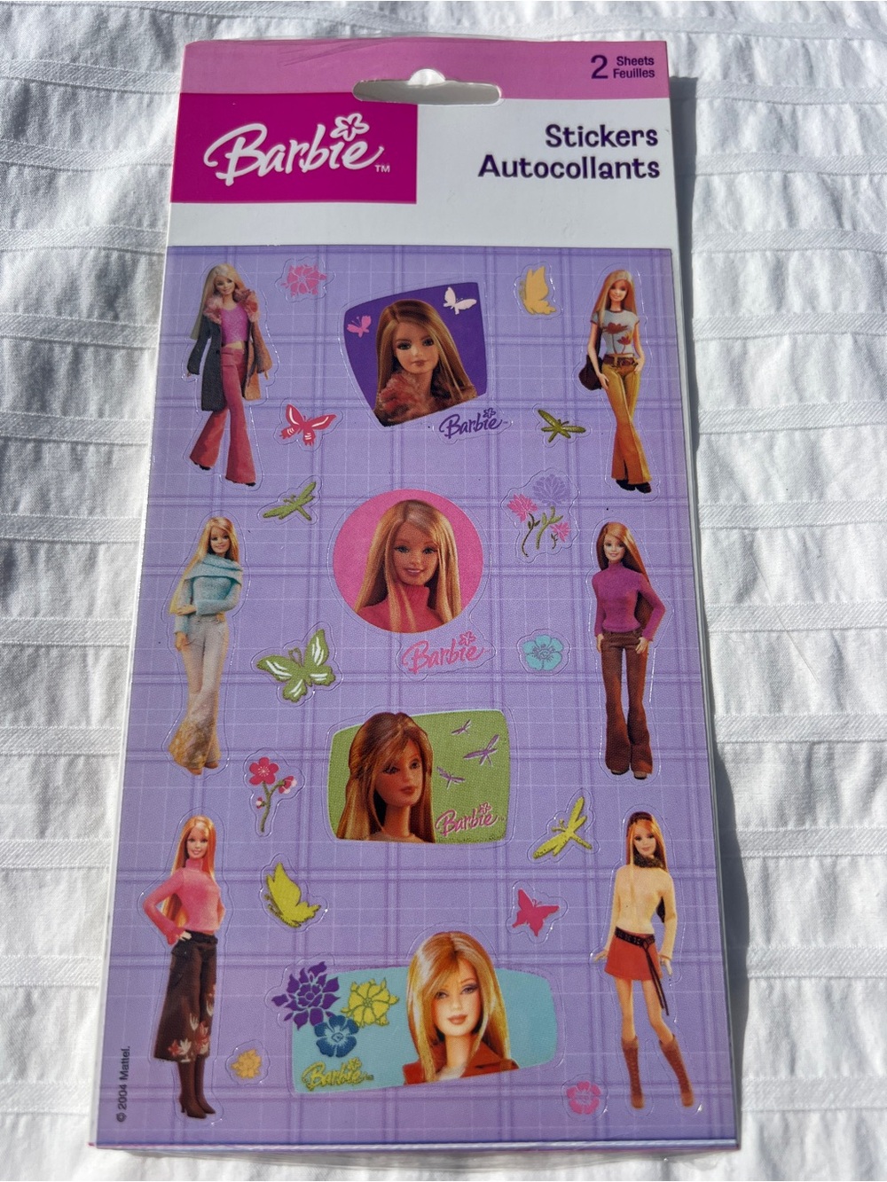 NWT VTG Barbie Sandylion Sticker Sheets